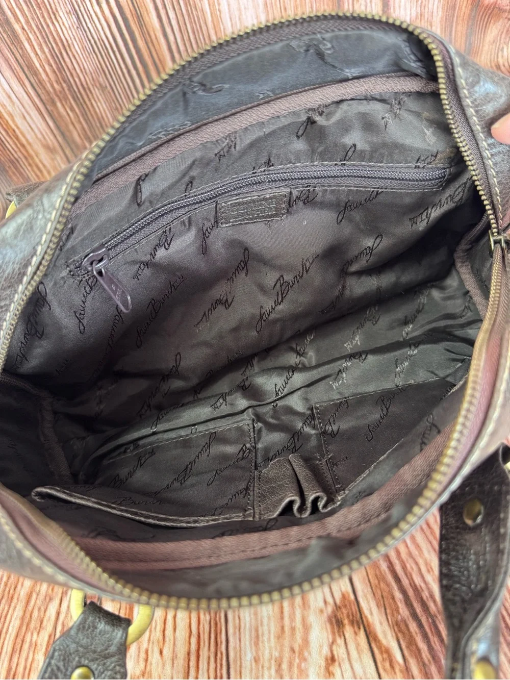 Laurel Burch Genuine Leather 3 Cats Bag - Picture 4 of 10